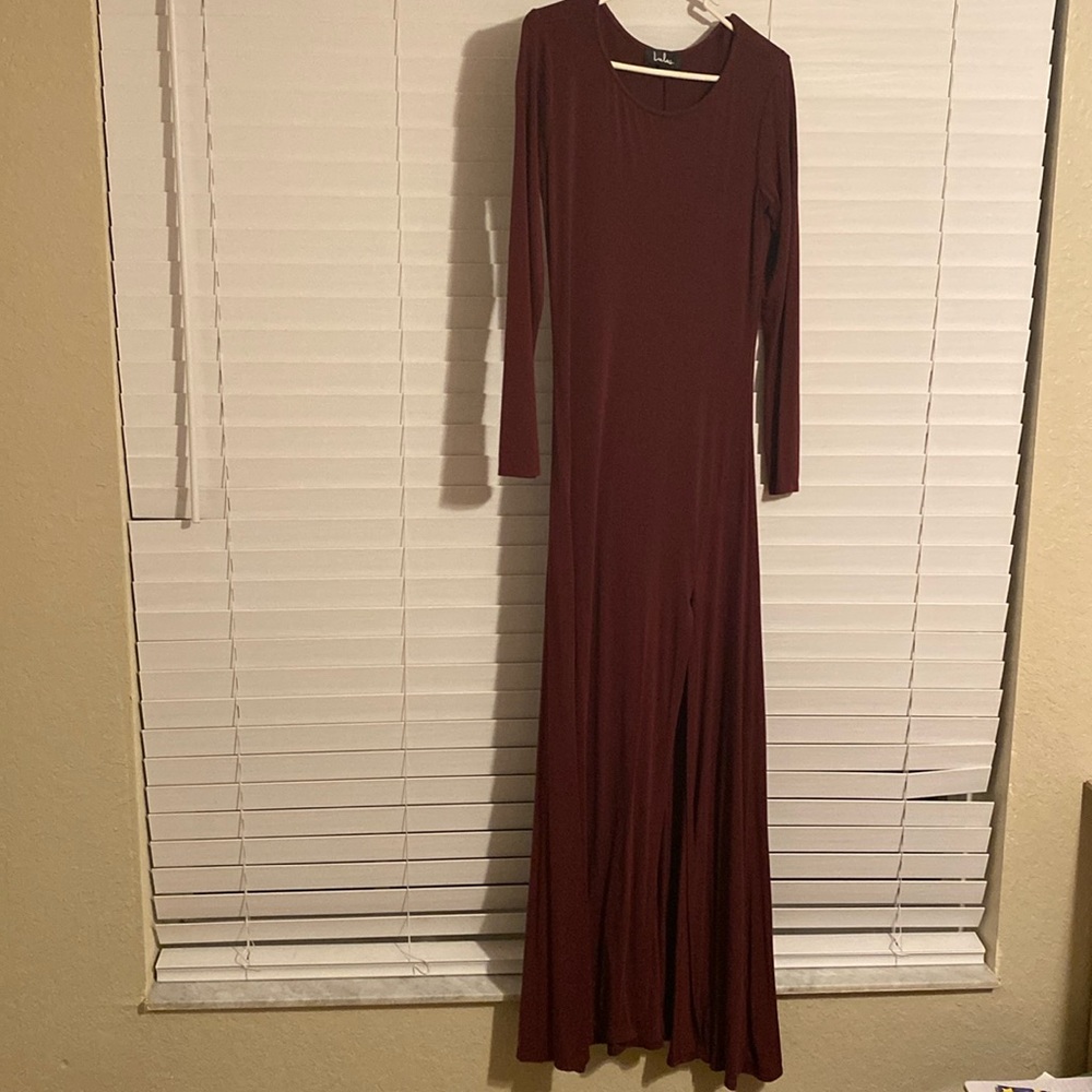 Medium long sleeve maxi